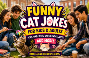 Cat Jokes Collection: Funny, Silly & Hilarious Cat Jokes for Kids and Adults 😹🐱