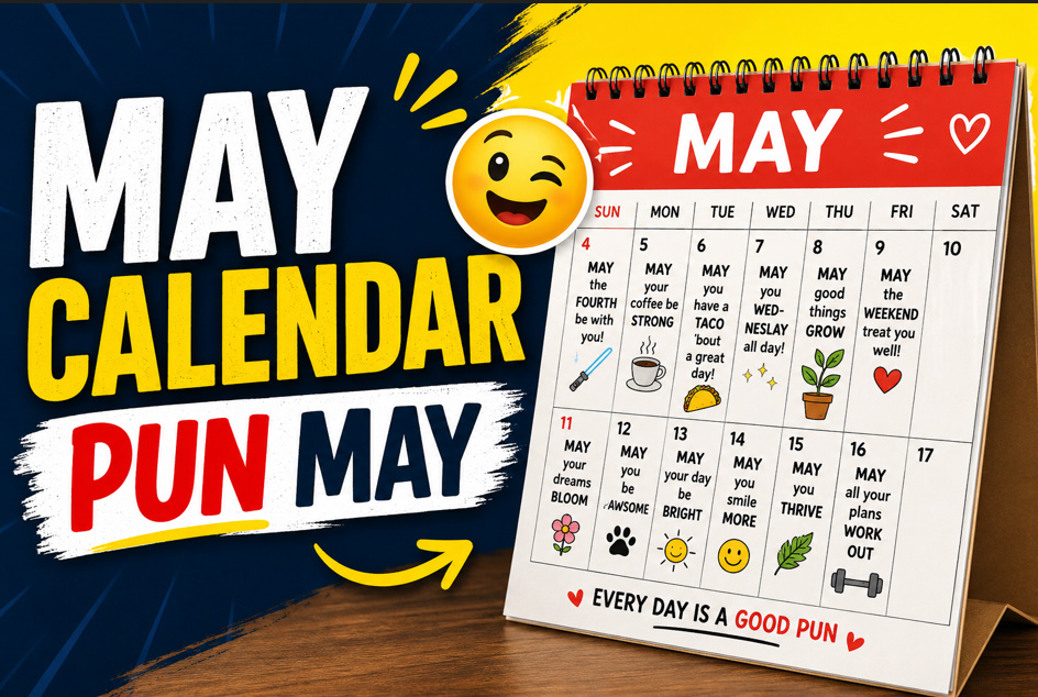 Pun May Quotes, Jokes, Memes & Funny One-Liners | Best May Humor Collection