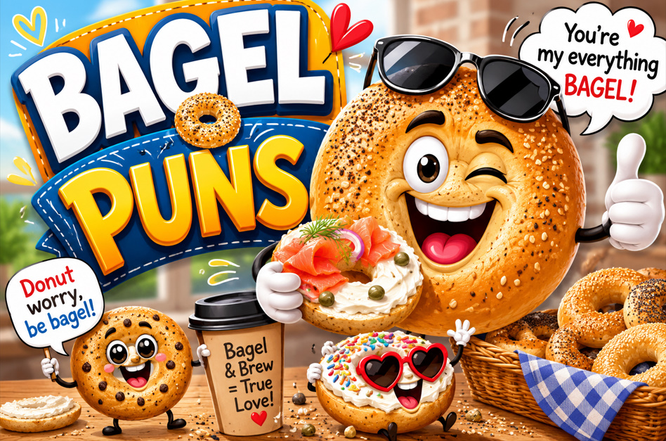 Best Bagel Puns, Jokes & Captions That Are Toastally Funny