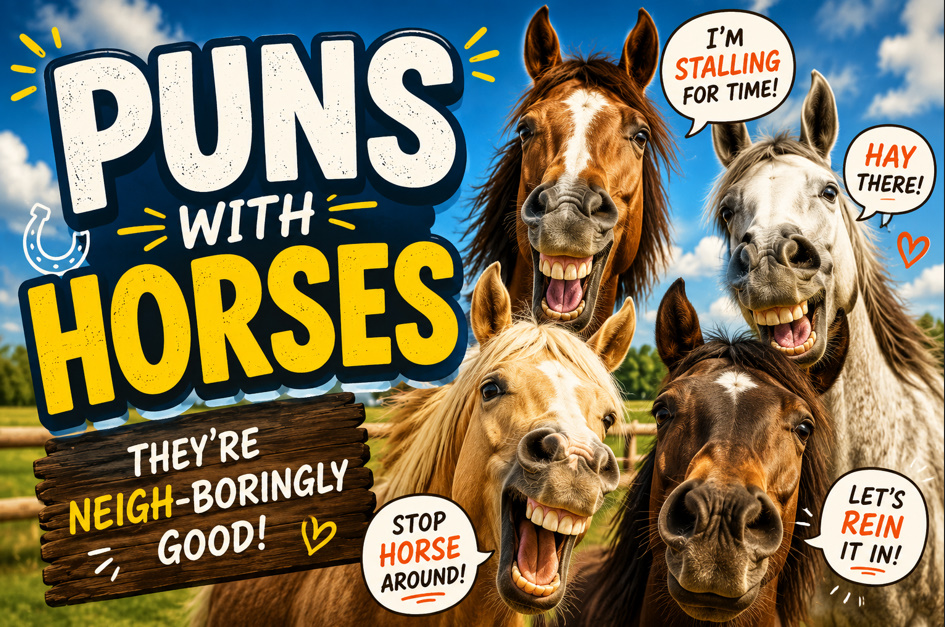 Puns with horses