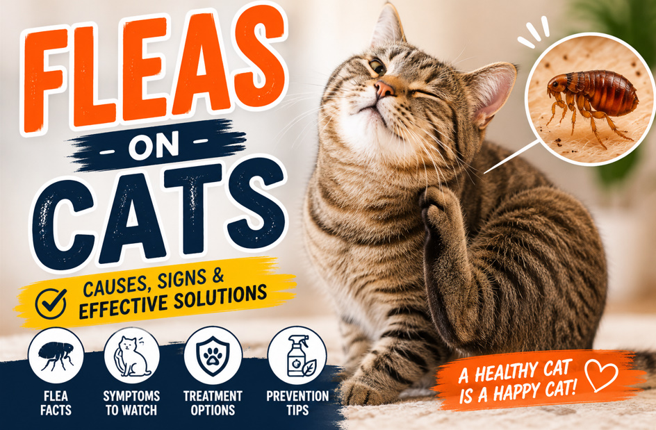 How to Get Rid of Fleas on Cats
