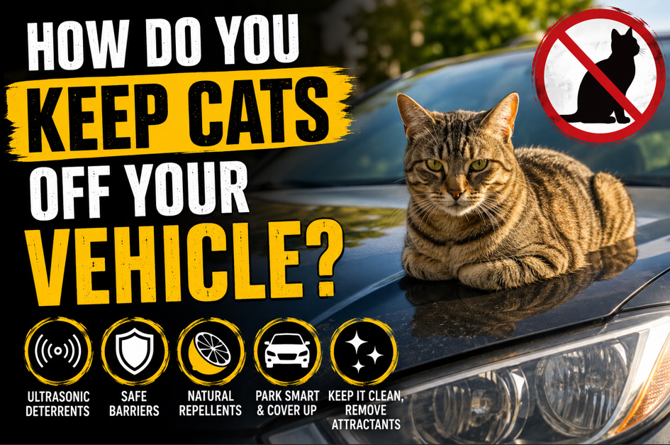 How Do You Keep Cats Off Your Vehicle