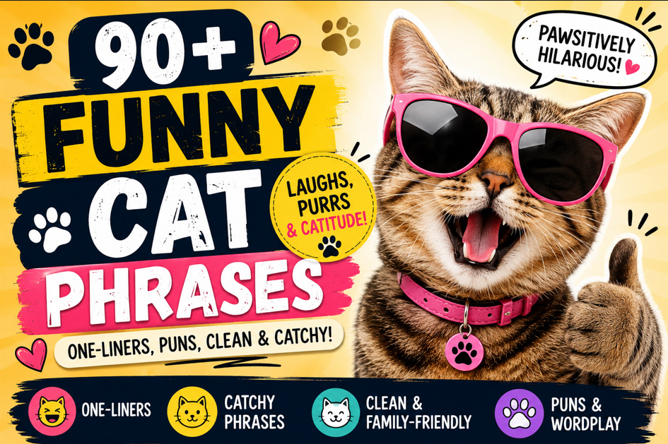 Funny Cat Phrases