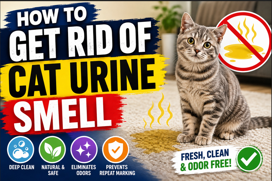 How to Get Rid of Cat Urine Smell